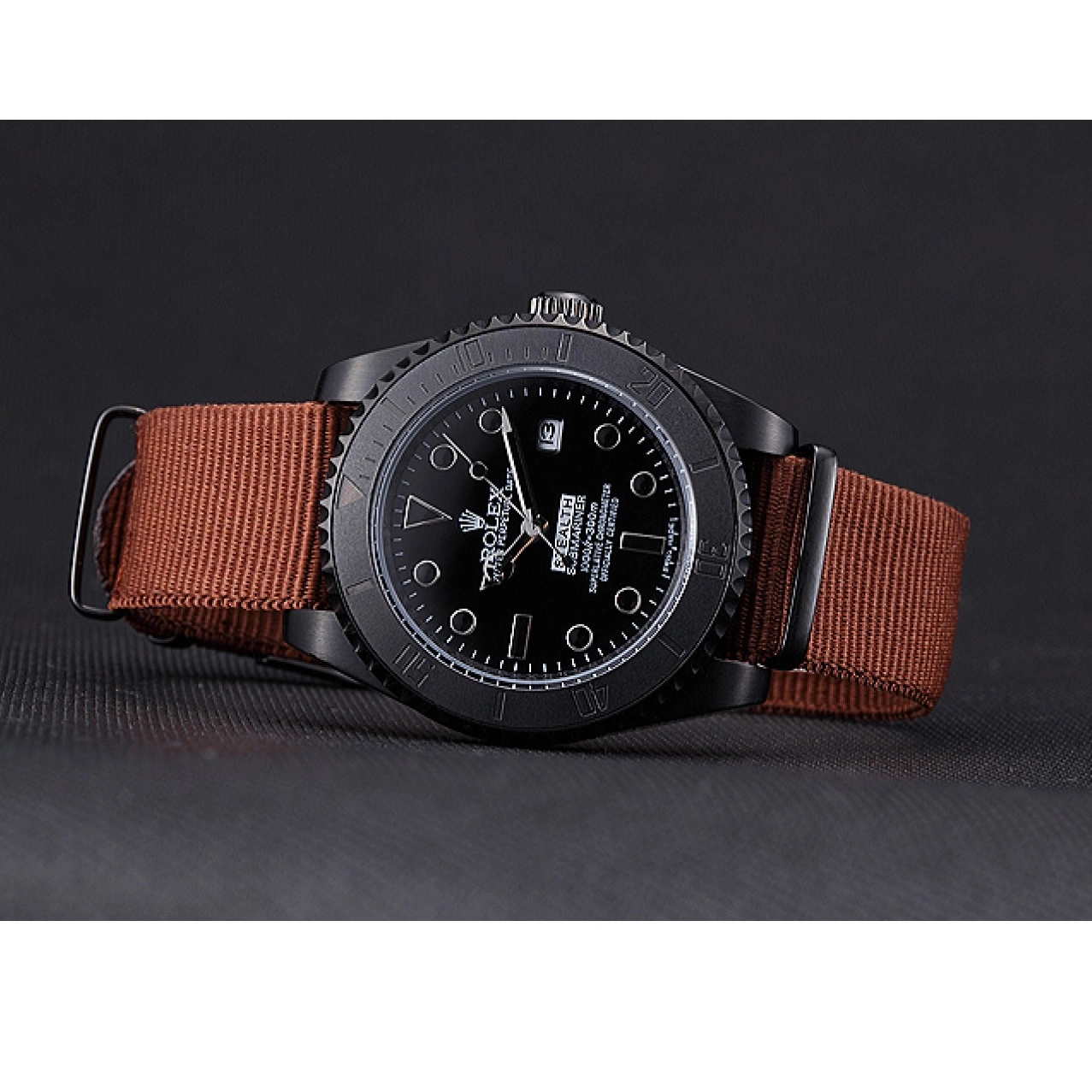Rolex copies cheap Rolex Brown Stealth Submariner 621997 0722